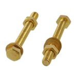 Brass Bolt, Nut & Washer - Thread Type: Metric / UNC / BSW Thread | Bharat Industrial Fasteners