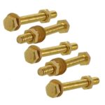 Brass Bolt, Nut & Washer - Drive Type: Hex Spanner, Phillips, Slotted | Bharat Industrial Fasteners