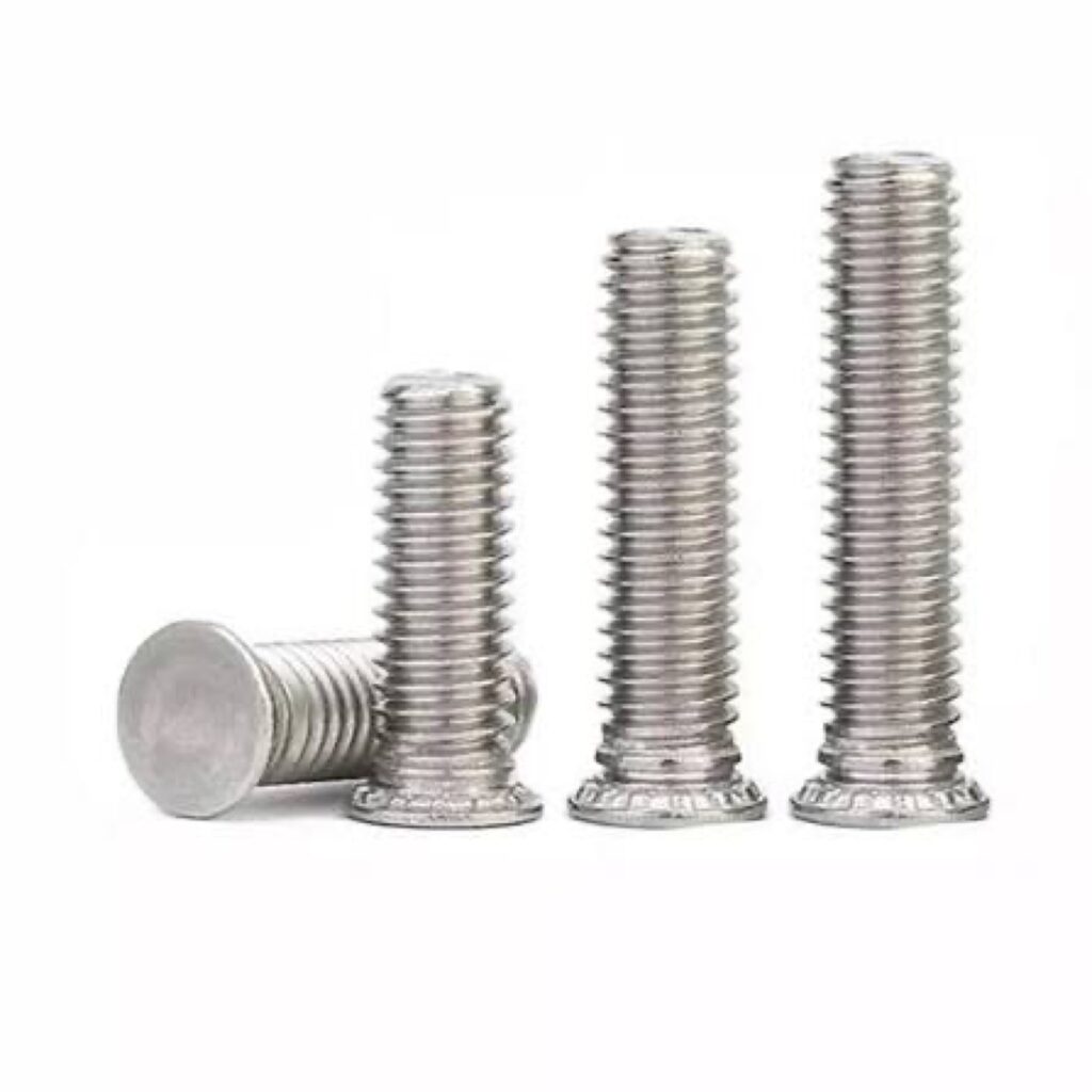 Clinch Stud - Clinch Stud Supplier in Chennai A press-in fastener that permanently clinches into sheet metal panels under... | Bharat Industrial Fasteners