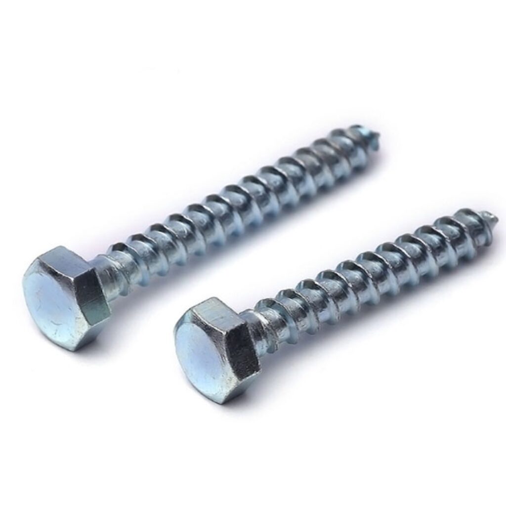 Coach Screw - Coach Screw Supplier in Chennai A heavy-duty wood fastener with a square or hex head, designed for high-load... | Bharat Industrial Fasteners