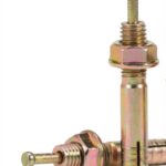 Pin Type Anchor - Head Type: Flat Flange / Round Head | Bharat Industrial Fasteners