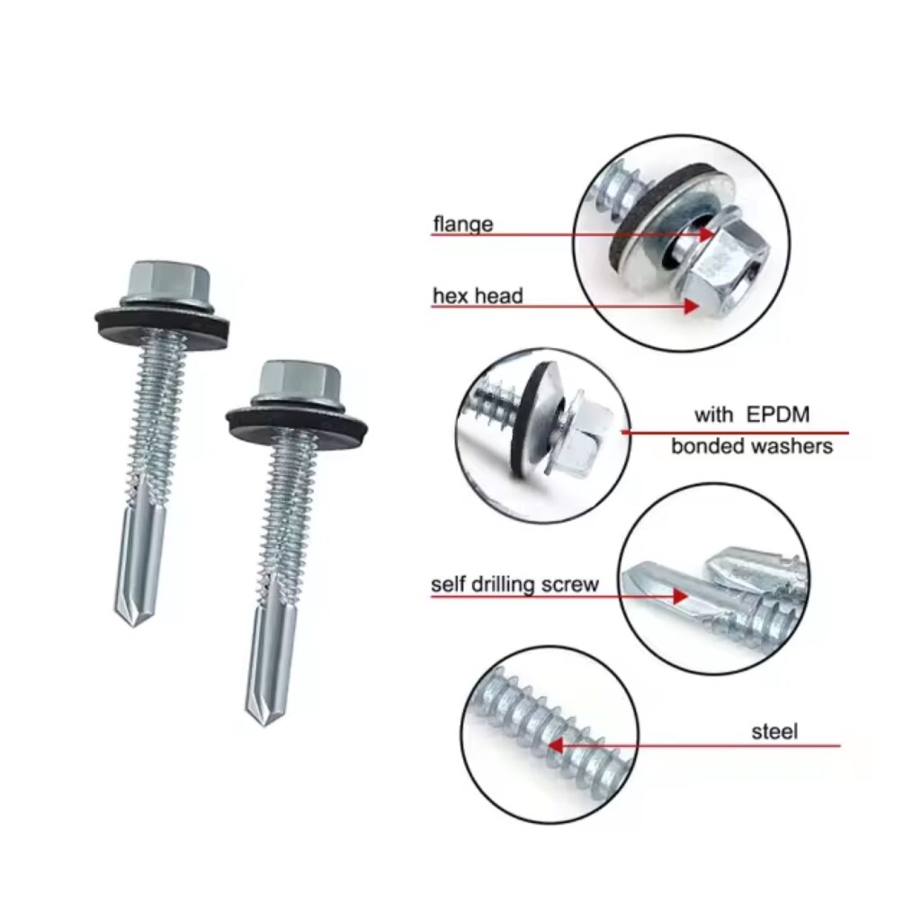 Self Drilling Screws - Self Drilling Screws Supplier in Chennai A high-efficiency construction fastener that drills, taps, and fastens... | Bharat Industrial Fasteners