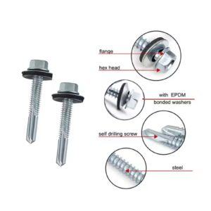 Self Drilling Screws - Self Drilling Screws Supplier in Chennai A high-efficiency construction fastener that drills, taps, and fastens... | Bharat Industrial Fasteners