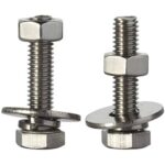 Stainless Steel (SS) - Available in SS 304 (general purpose) and SS 316 (marine grade with added molybdenum) across the full M8–M14... | Bharat Industrial Fasteners