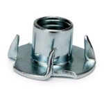 T-Nut - T-Nut Supplier in Chennai A barrel-shaped nut with a pronged flange used in timber, MDF, and laminated boards... | Bharat Industrial Fasteners