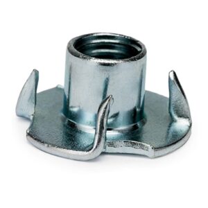 T-Nut - T-Nut Supplier in Chennai A barrel-shaped nut with a pronged flange used in timber, MDF, and laminated boards... | Bharat Industrial Fasteners